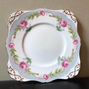 Tuscan Fine English Bone China, Square Cake Cookie Serving Plate